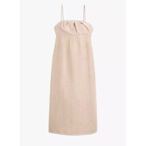 ZARA Mixed Organza Dress Limited Edition Size X-Large Dusty Pink NWOT $169